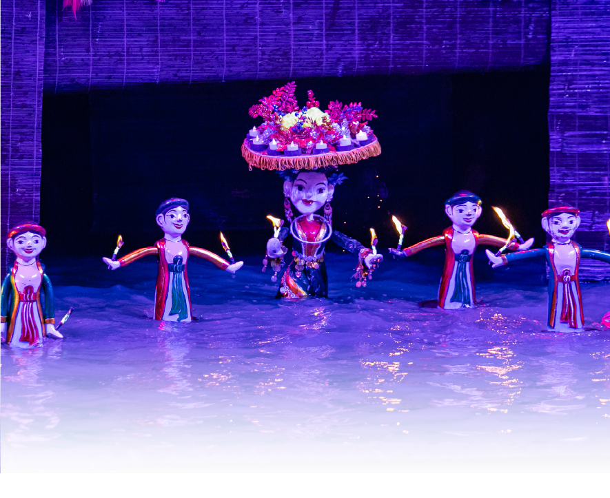 水上人形劇　イメージ写真