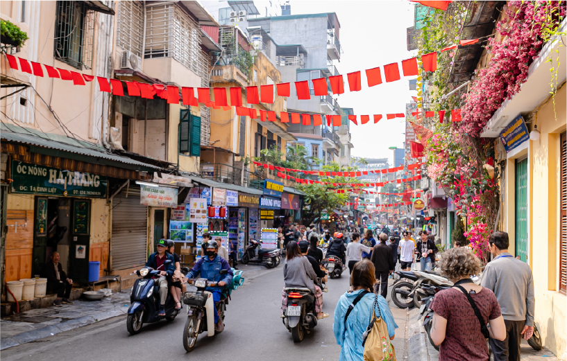 ハノイ観光スポット 旧市街